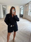 Remade oversized blazer navy #15:15