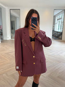 Remade oversized blazer mauve #45:45