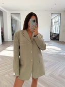 Remade oversized blazer sand #89:89