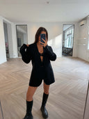 Remade oversized blazer black #76:76