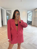 Remade oversized blazer coral red #33:33