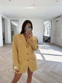 Remade oversized blazer yellow #33:33