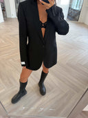 Remade oversized blazer black #76:76