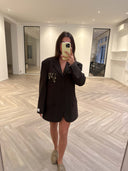 Remade oversized blazer brown #25:25