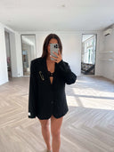 Remade oversized blazer black #33:33
