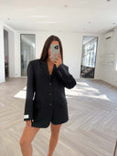 Remade oversized blazer navy #42:42