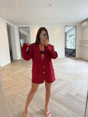 Remade oversized blazer red #30:30