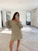 Remade oversized blazer sand #89:89