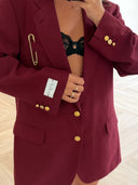 Remade oversized blazer red #60:60
