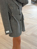 Remade oversized blazer grey #34:34