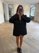 Remade oversized blazer navy #12:12