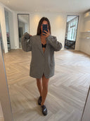 Remade oversized blazer grey #38:38