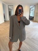 Remade oversized blazer grey #38:38
