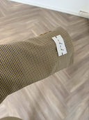Remade oversized blazer mini checks beige #11:11