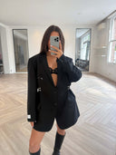Remade oversized blazer black #39:39