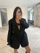 Remade oversized blazer black #39:39