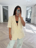 Remade oversized blazer cream #22:22