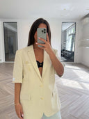 Remade oversized blazer cream #22:22