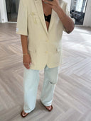 Remade oversized blazer cream #22:22