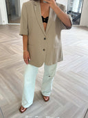 Remade oversized blazer beige #26:26