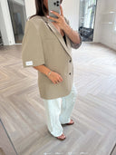 Remade oversized blazer beige #26:26