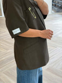 Remade oversized blazer brown #39:39
