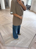 Remade oversized blazer taupe #90:90