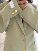 Remade oversized blazer beige #10:10