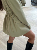 Remade oversized blazer beige #10:10