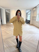 Remade oversized blazer sand yellow #16:16