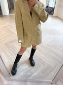 Remade oversized blazer sand yellow #16:16