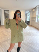 Remade oversized blazer pistache green #23:23