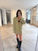 Remade oversized blazer pistache green #23:23