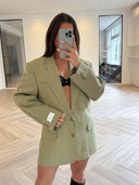 Remade oversized blazer pistache green #23:23