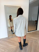 Remade oversized blazer light grey #12:12