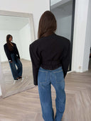 Remade oversized blazer black #80:80