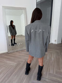 Remade oversized blazer grey #52:52