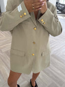 Remade oversized blazer beige #28:28