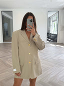 Remade oversized blazer beige #28:28