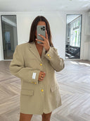 Remade oversized blazer beige #28:28