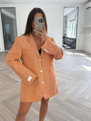 Remade oversized blazer orange #31:31