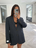 Remade oversized blazer denim blue #90:90