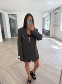 Remade oversized blazer brown #05:05