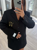 Remade oversized blazer black #72:72