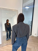 Remade oversized blazer grey #05:05