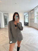 Remade oversized blazer taupe #15:15