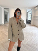 Remade oversized blazer beige #14:14