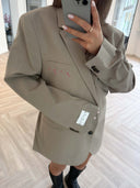 Remade oversized blazer beige #14:14