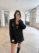 Remade oversized blazer black #94:94