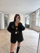 Remade oversized blazer black #94:94